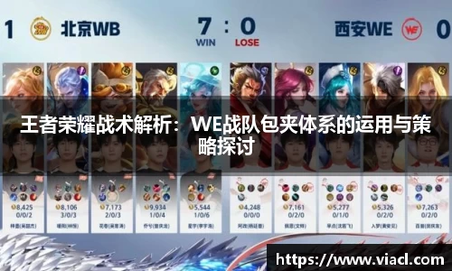 王者荣耀战术解析：WE战队包夹体系的运用与策略探讨